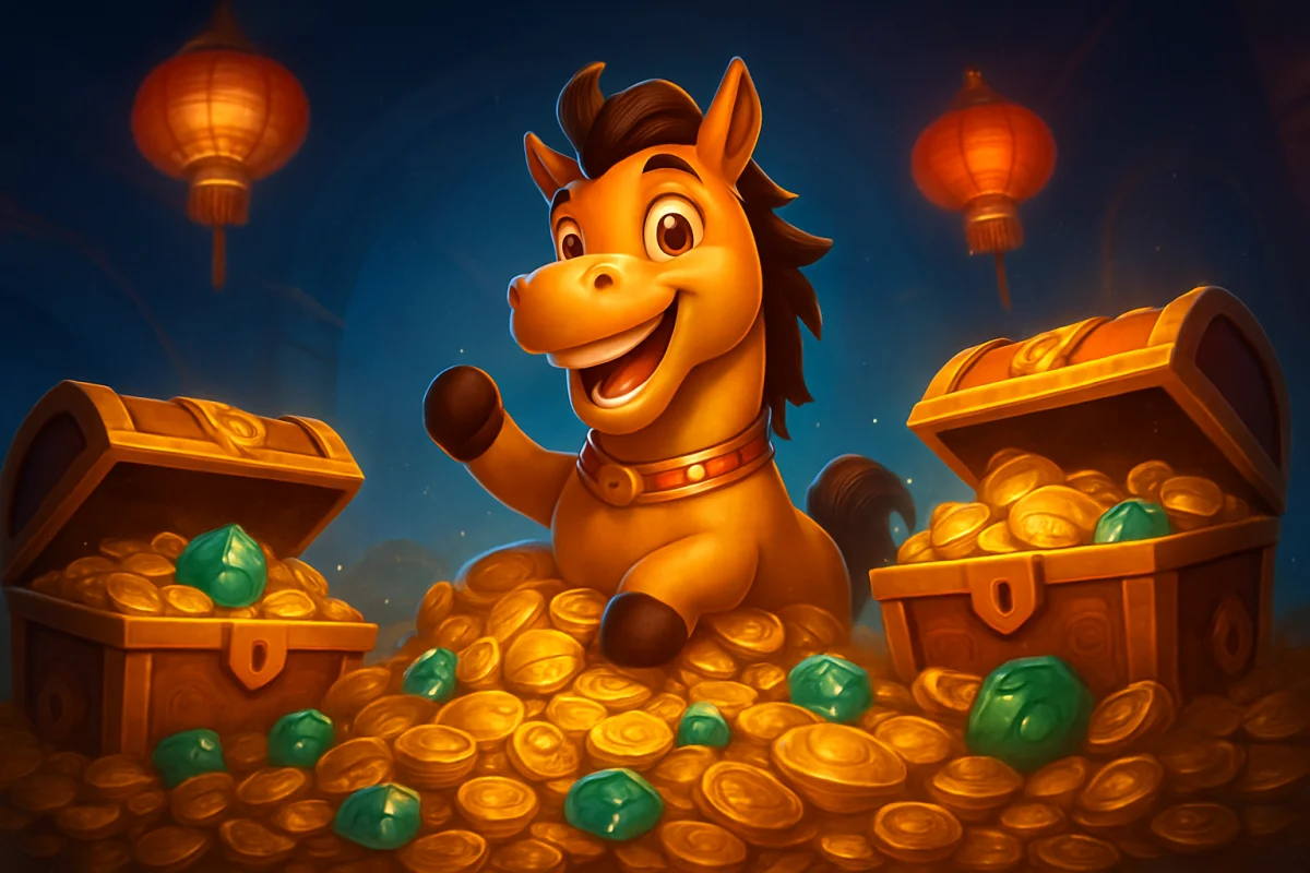fortune horse tutorial passo a passo
